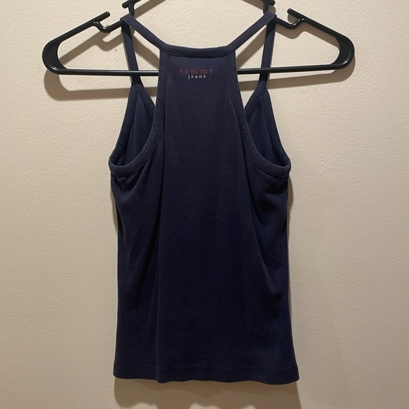 Navy Blue Tommy Hilfiger Tank Top with a Racer Back - Picture 6 of 6